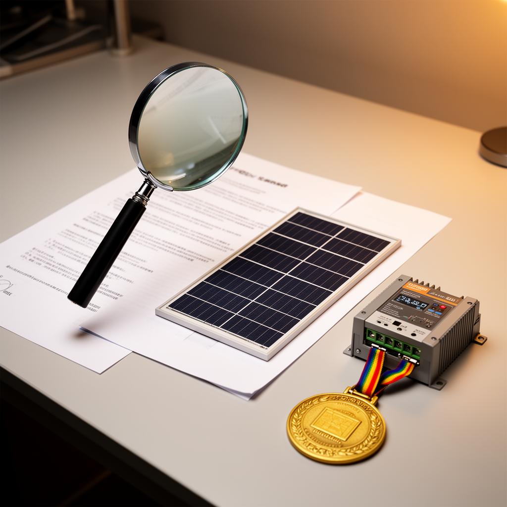 Vergleich zweier Solar-Angebote mit Qualitätssiegeln