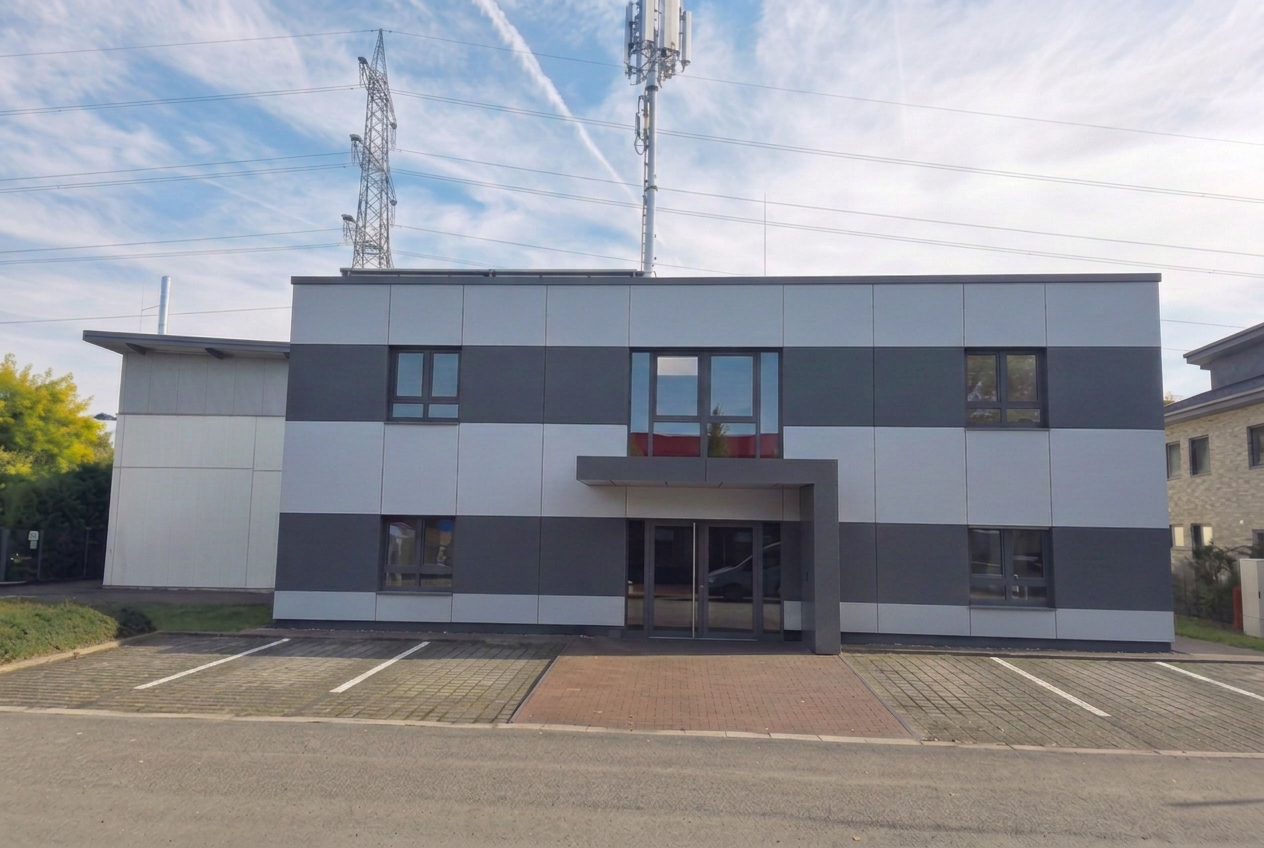 EUNOVA Bürogebäude in Paderborn – Frontansicht